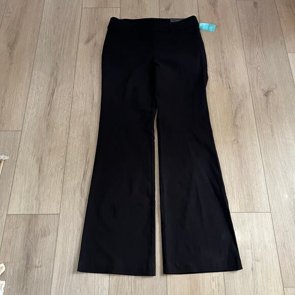 Maurices Women’s Black Pull on Dress Pant Sz M Short - Picture 2 of 8